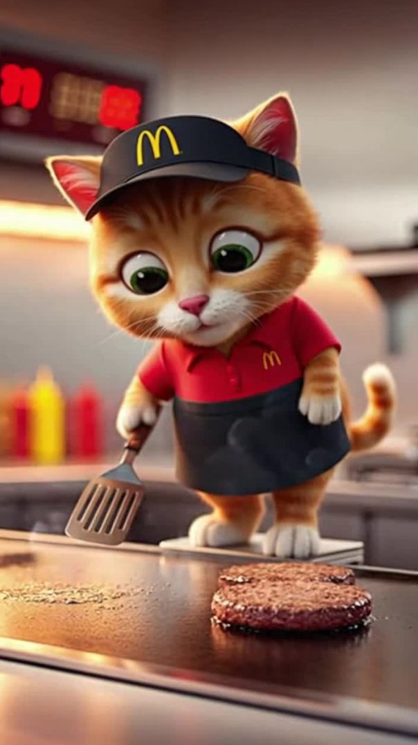 McDonald cat AI